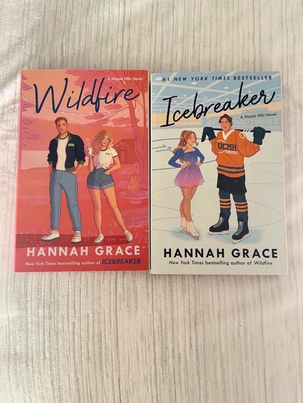 Hannah Grace Icebreaker and Wildfire Paperbacks Set Paperback Book Set